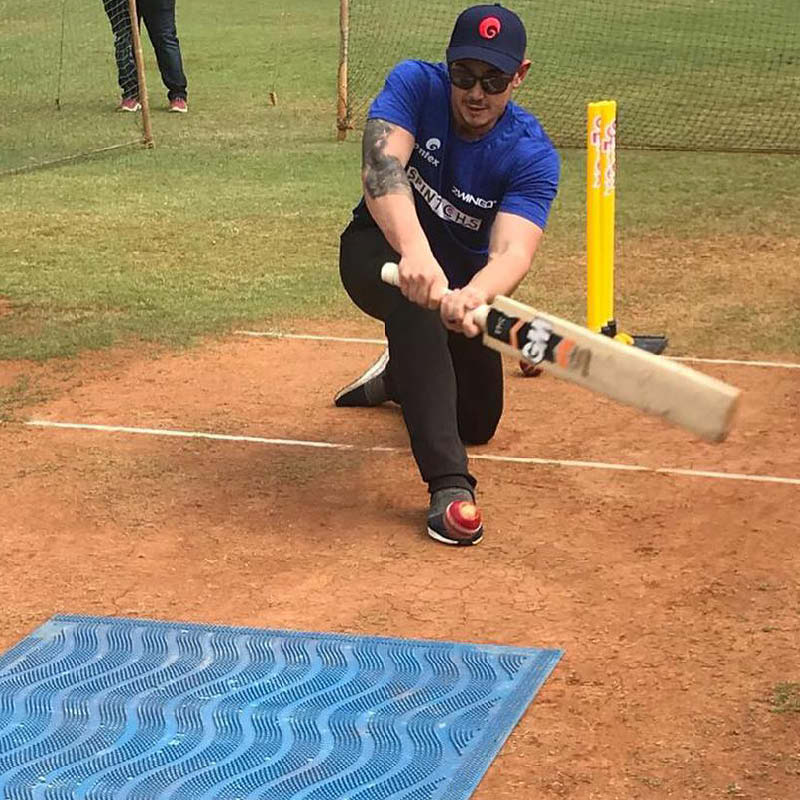 Katchet Spintechs - Cricket Spin Mat from Quinton De Kock