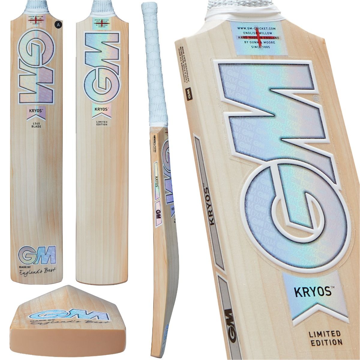 GM Kryos Cricket Bat - Senior - 808